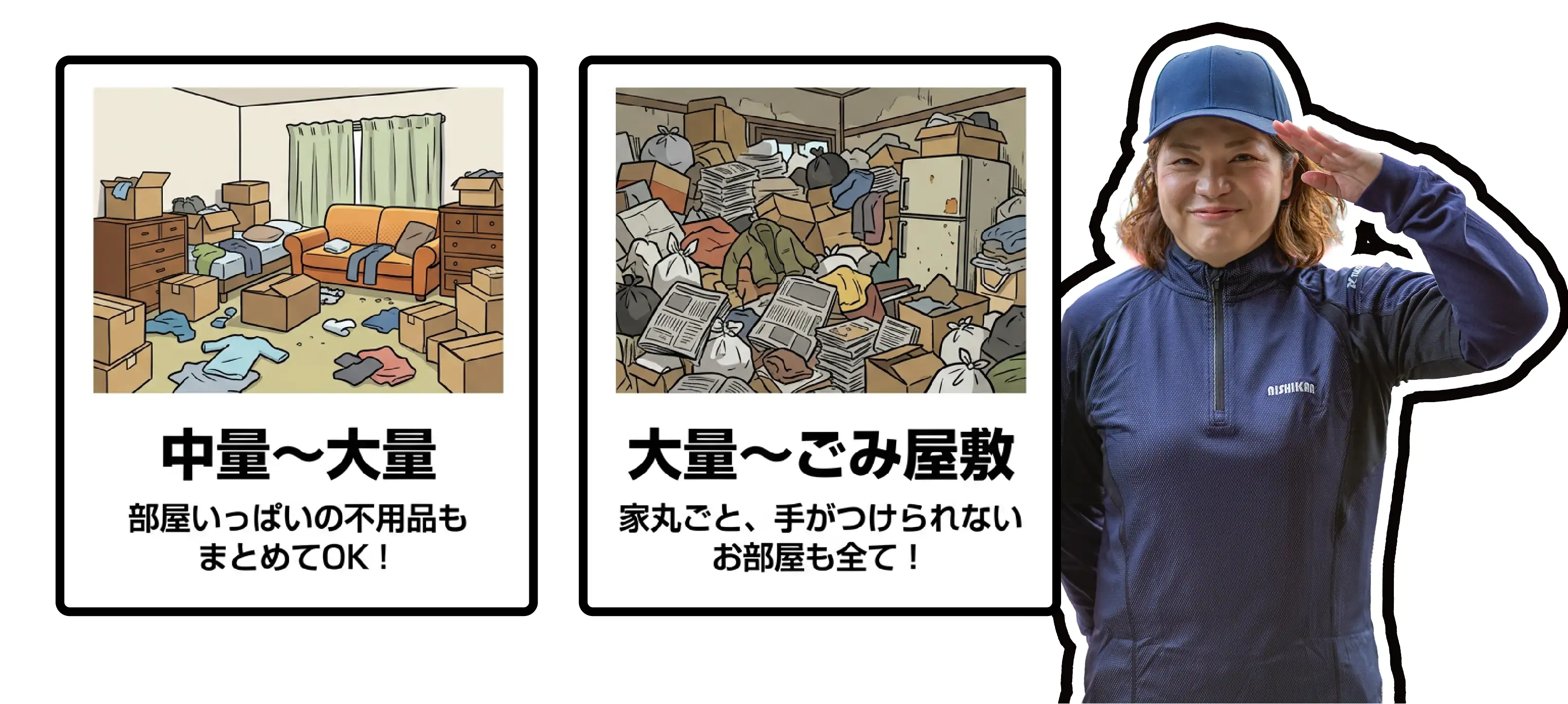中量〜大量〜ごみ屋敷